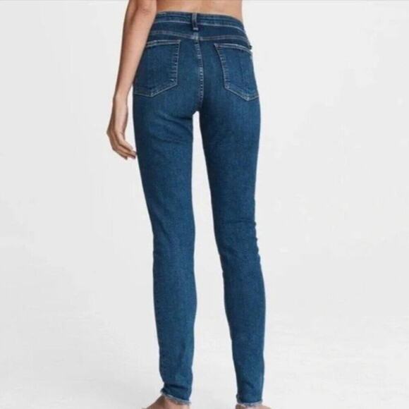 Rag & Bone Cate Mid-Rise Skinny Jeans La Paz Wash 27W - Picture 3 of 13